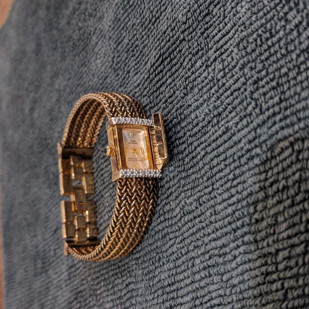 Vintage Anne Klein Bracelet with Hidden Watch